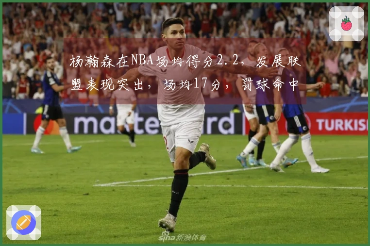 杨瀚森在NBA场均得分2.2，发展联盟表现突出，场均17分，罚球命中率超80%