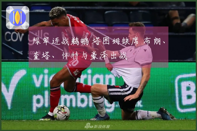 绿军连战鹈鹕 塔图姆缺席 布朗、奎塔、怀特与豪泽出战